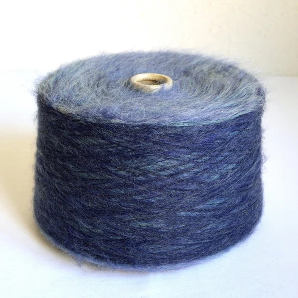 Italian Alpaca - Virgin Wool - Viscose Yarns, 2.27 lb / 1030 grams cone