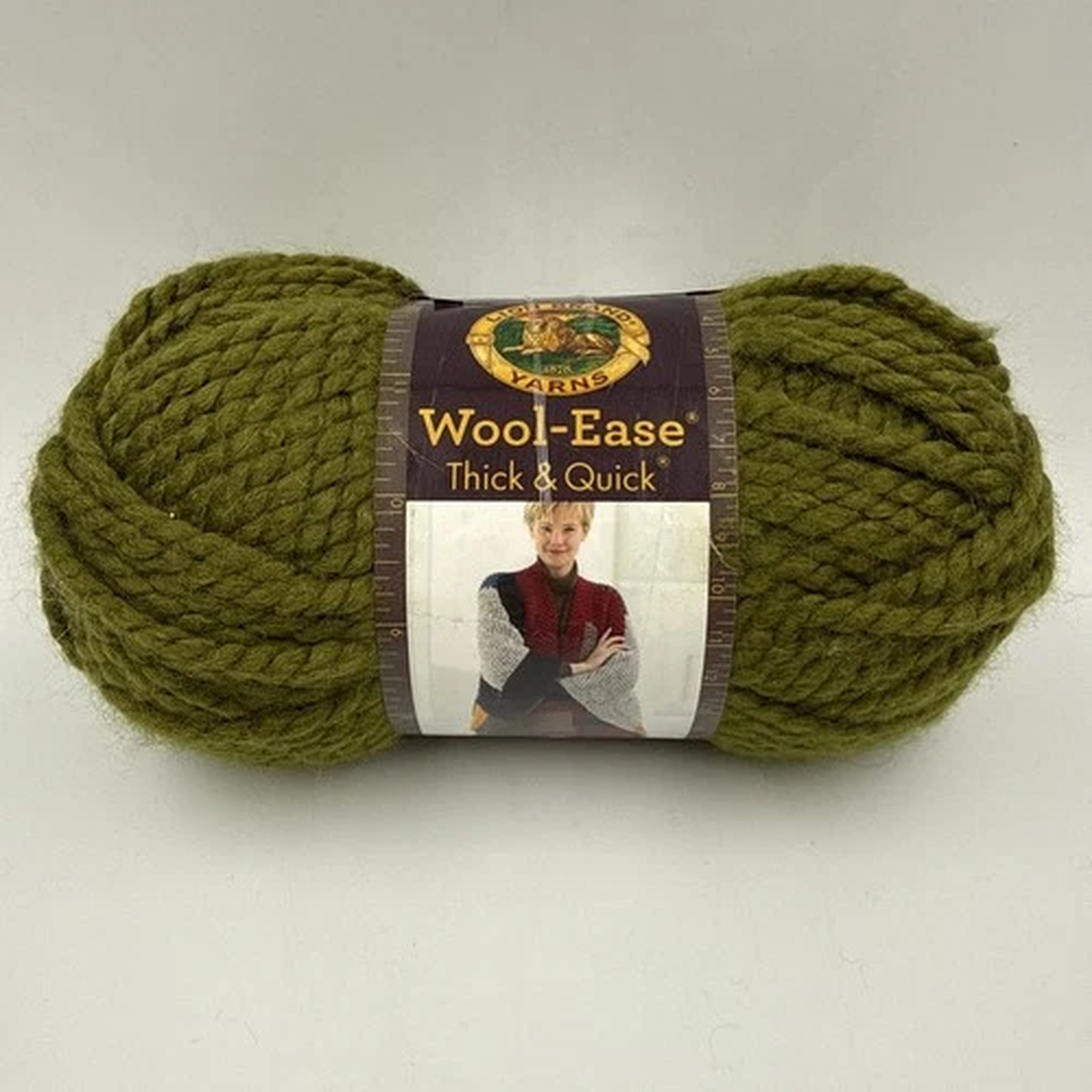 Lion Brand Wool Ease Thick & Quick 178 Cilantro Yarn