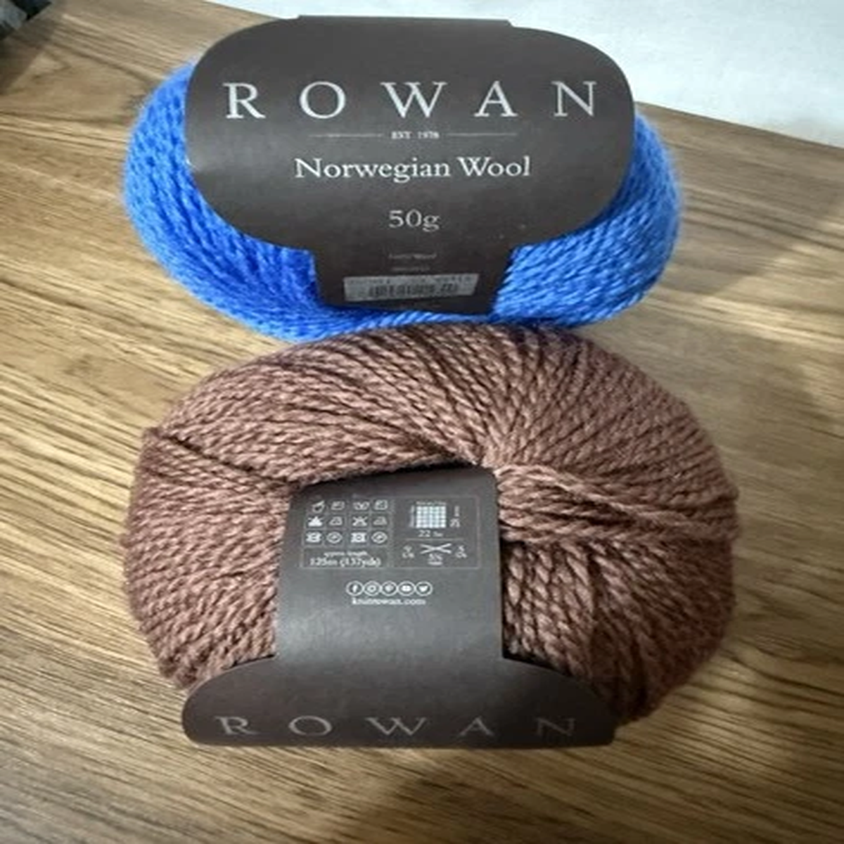 Rowan Norwegian Wool Yarn, 2 Skeins