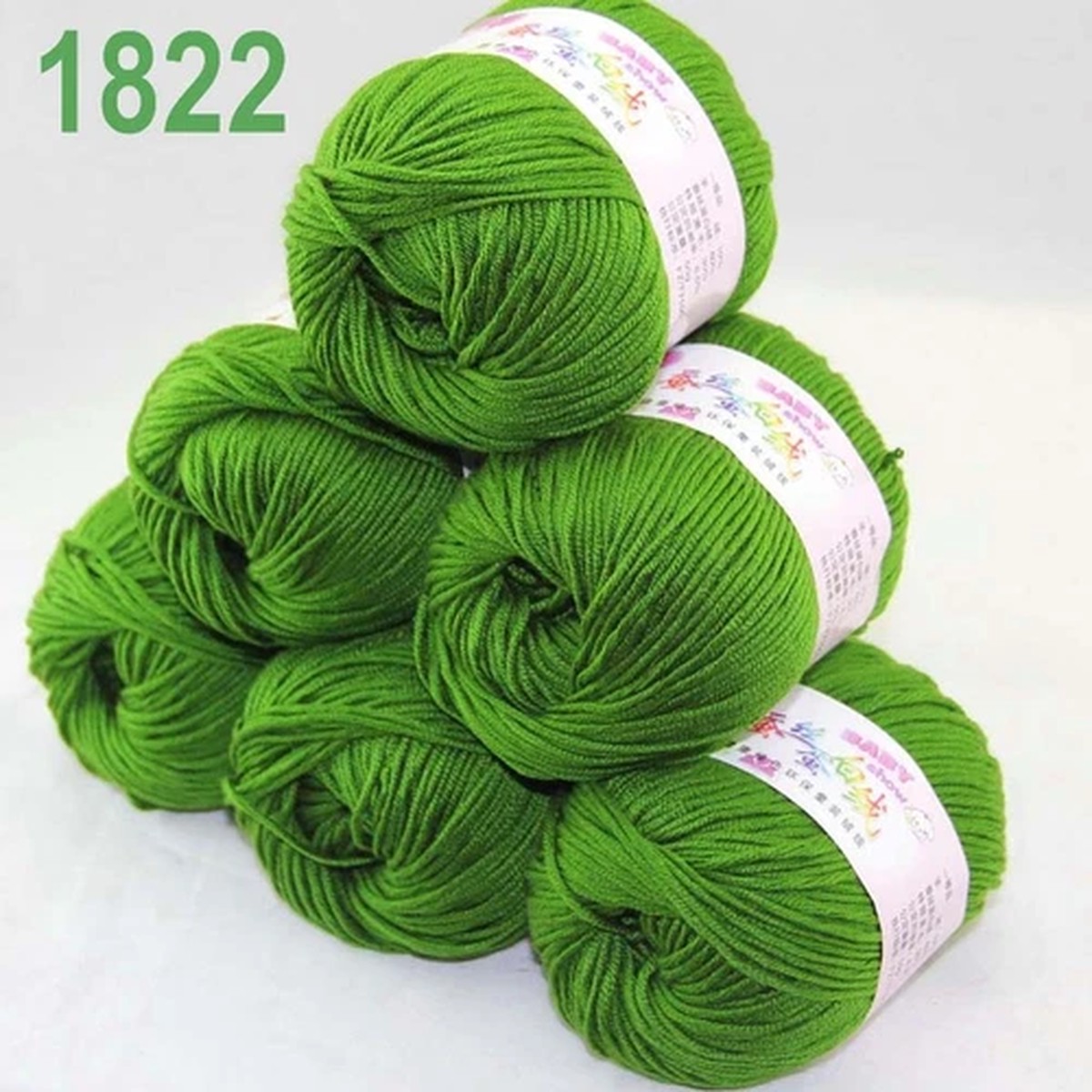 Sale 6 Skeinsx50g Cashmere Silk Wool Baby DK Hand Blankets Crocheted Yarn 22