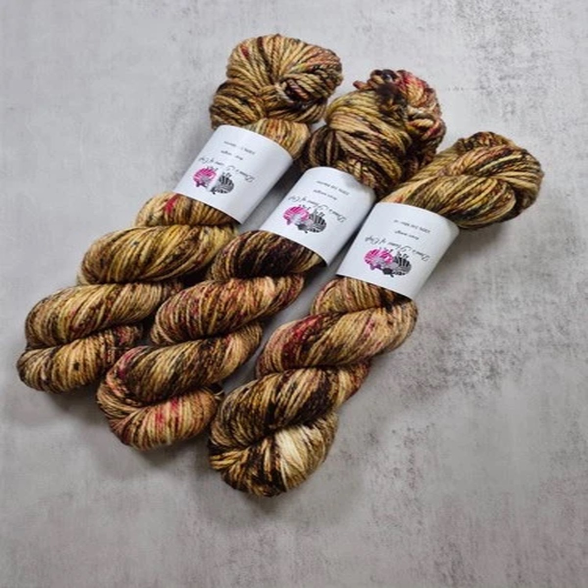 SW Merino yarn, Aran weight, 100g, TAKE IT SLOW