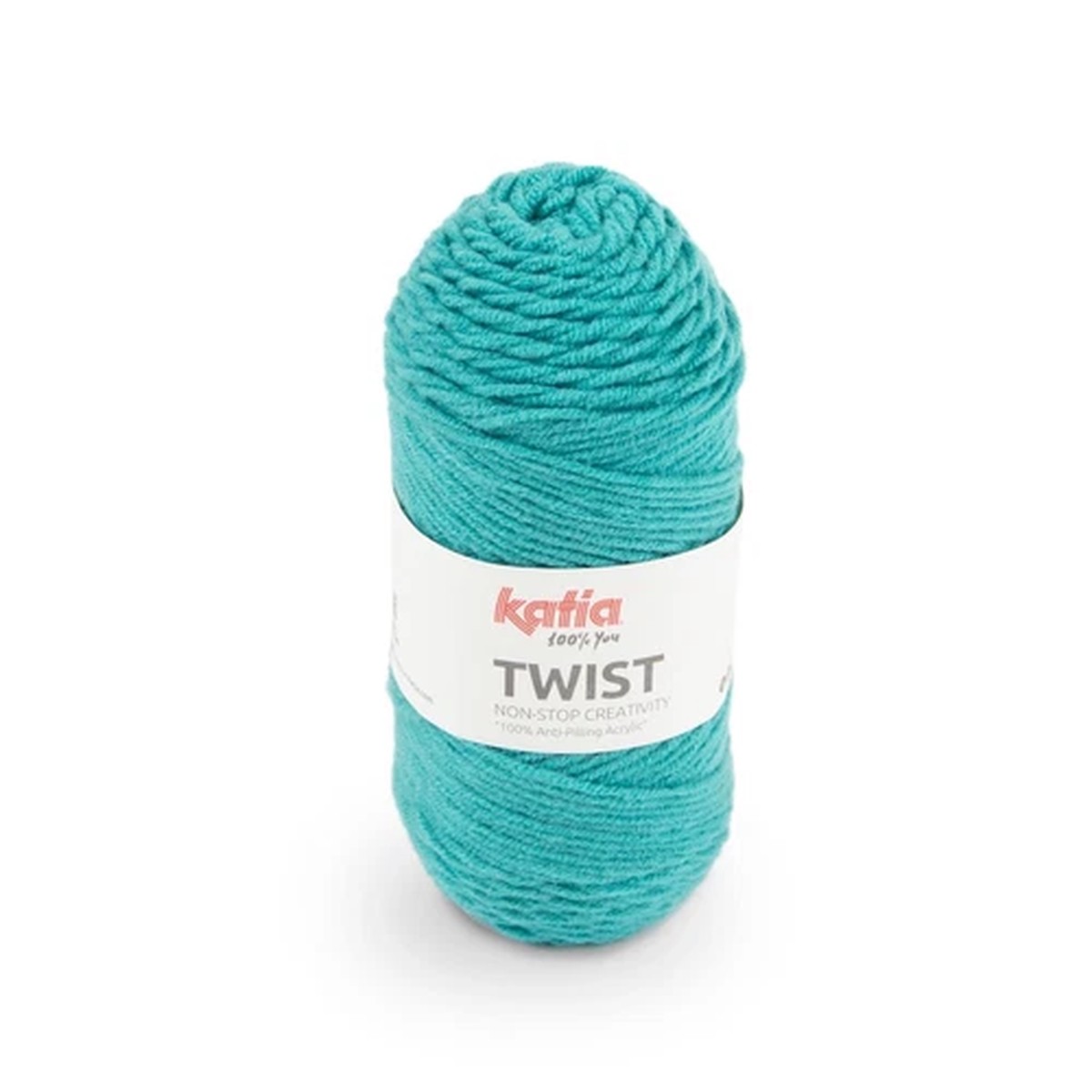 Twist by Katia - Turquoise (13) - 50 g / approx. 133 m Wool