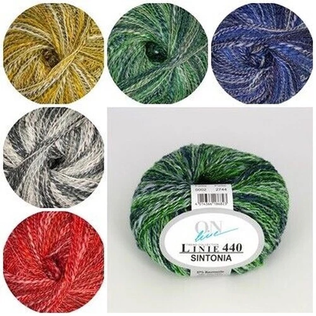 Wool Online Line 440 Sintonia 50g Effect Yarn Cotton