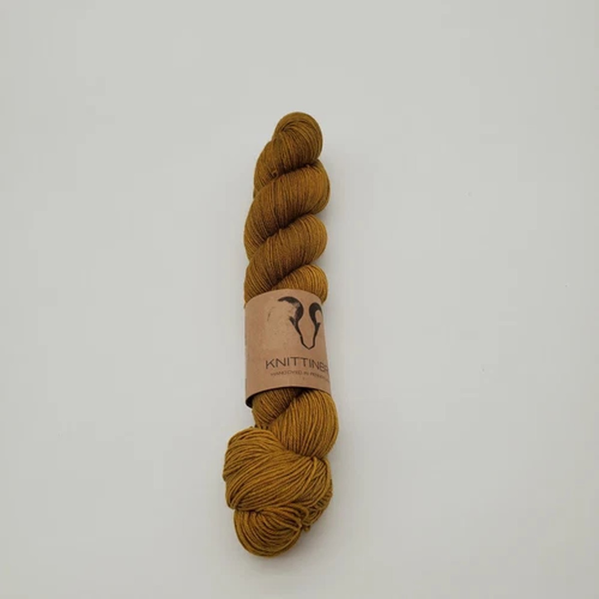 Knittinbro Hand Dyed Yarn Golden Hour
