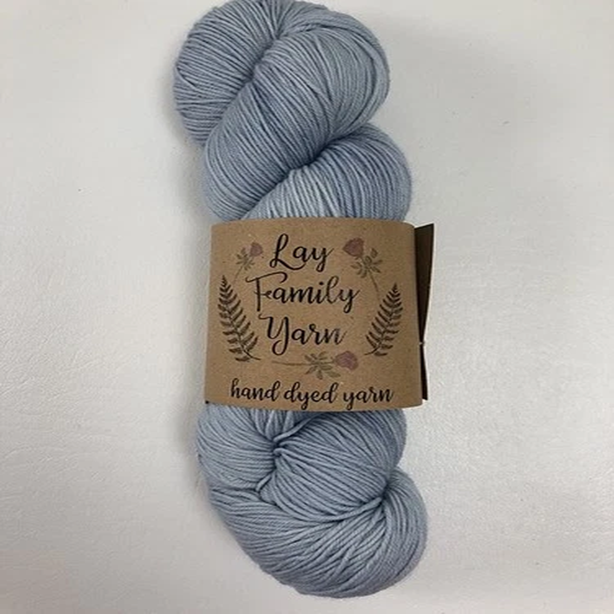 Lay Family Yarn High Twist Fingering Hand Dyed Verigated Merino/Nylon Sock