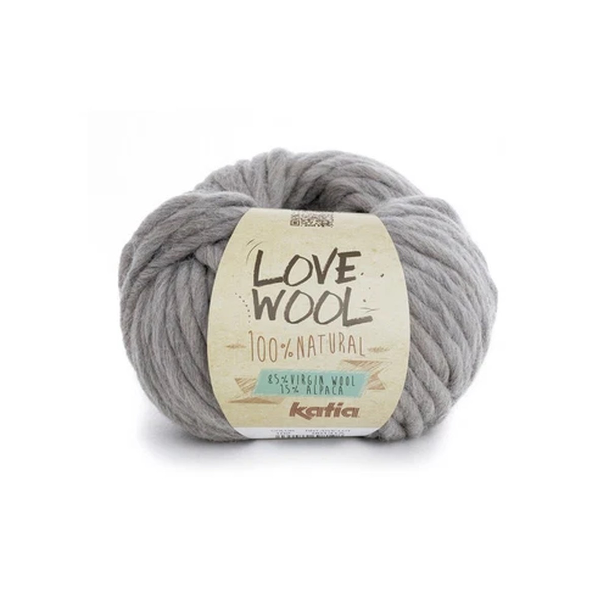 LOVE WOOL by Katia - BEIGE MELANGE (102) - 100g / Approx 50m Wool