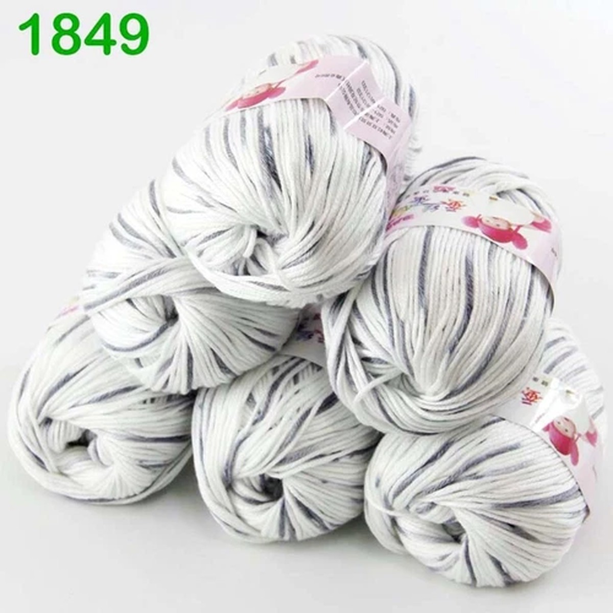 Sale 6 Skeinsx50g Cashmere Silk Wool Children Hand Knit Blankets Crochet Yarn 49