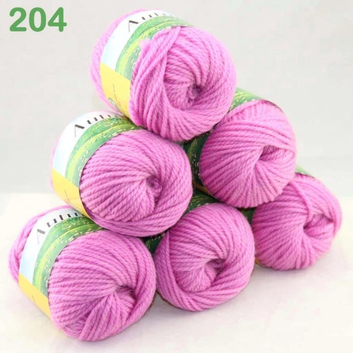 Sale 6BallsX50g Wool Velvet Warm Rug Blankets Hand Crocheted Knitting Yarn 04