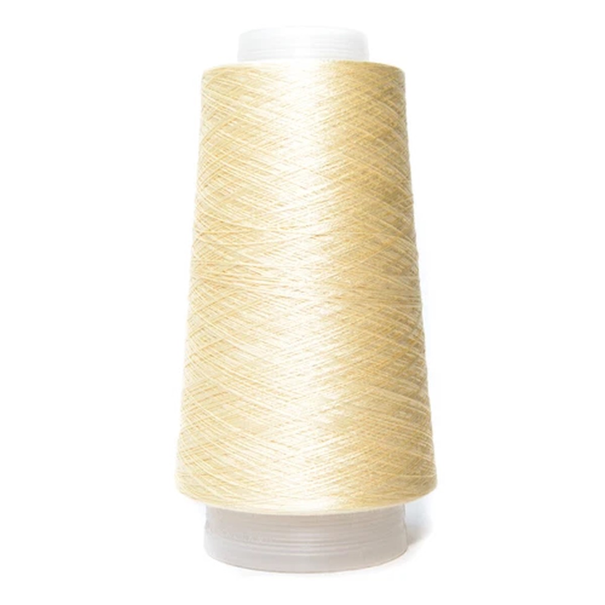 100G PALE YELLOW COLOUR 2/60NM 100% FINE SILK YARN 40363