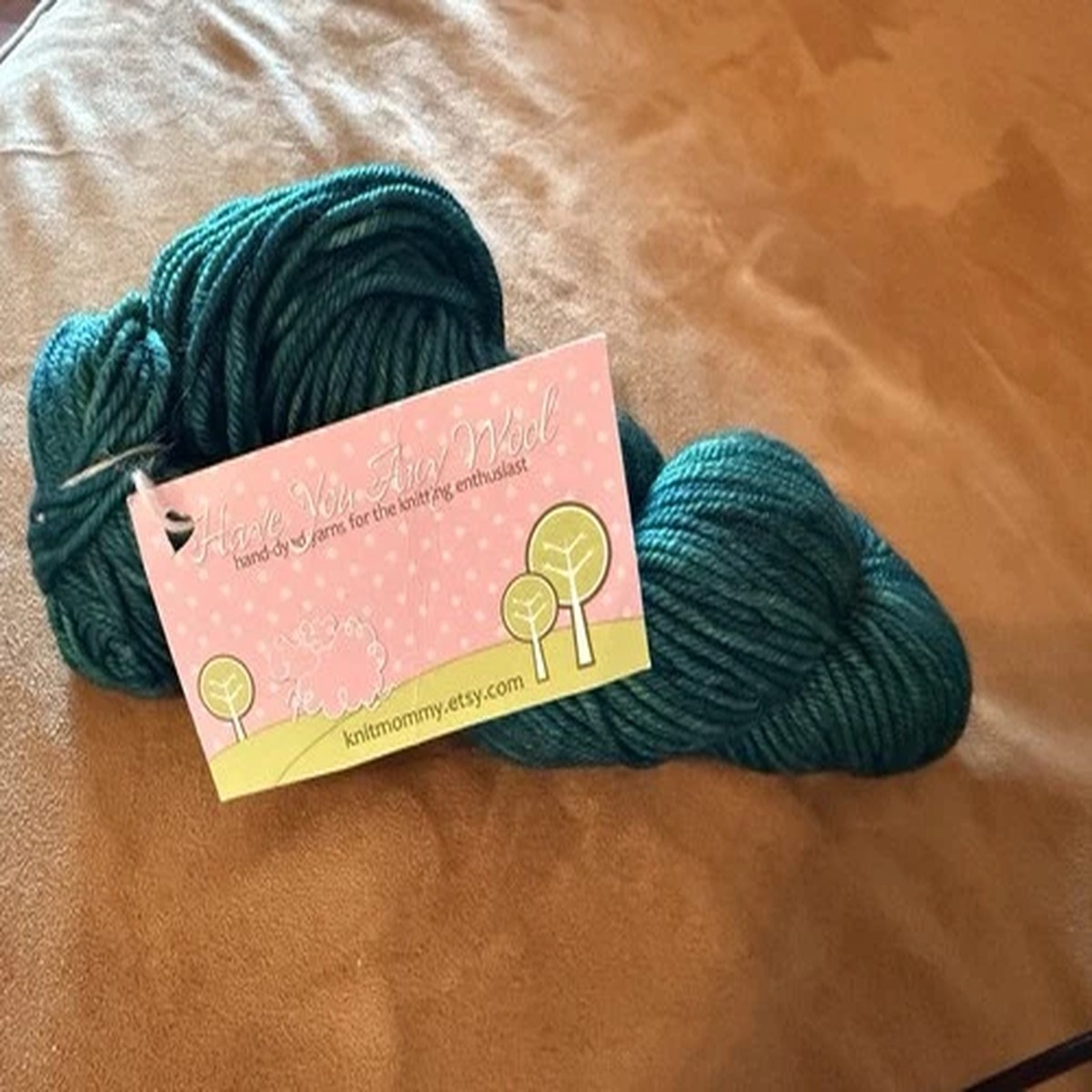 HAVE YOU ANY WOOL HAND DYED YARN MERINO CASHMERE NYLON WORSTED KEAGAN 185 YARDS