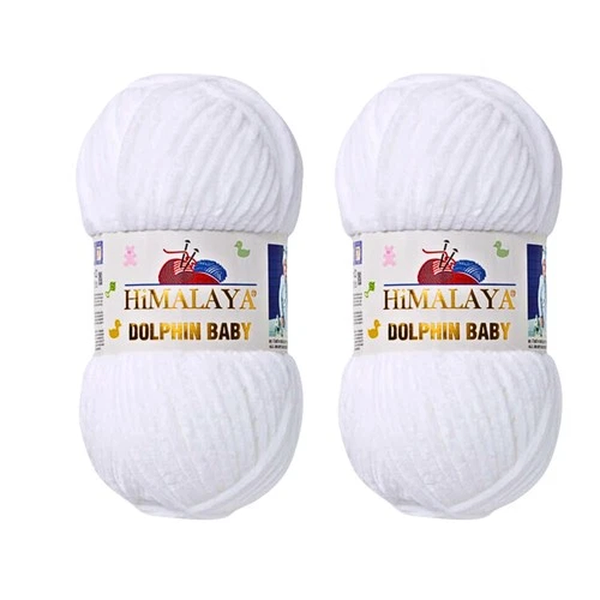 Himalaya Dolphin Baby Yarn Knitting 2 Skeins 264 Super Bulky 6, 80301