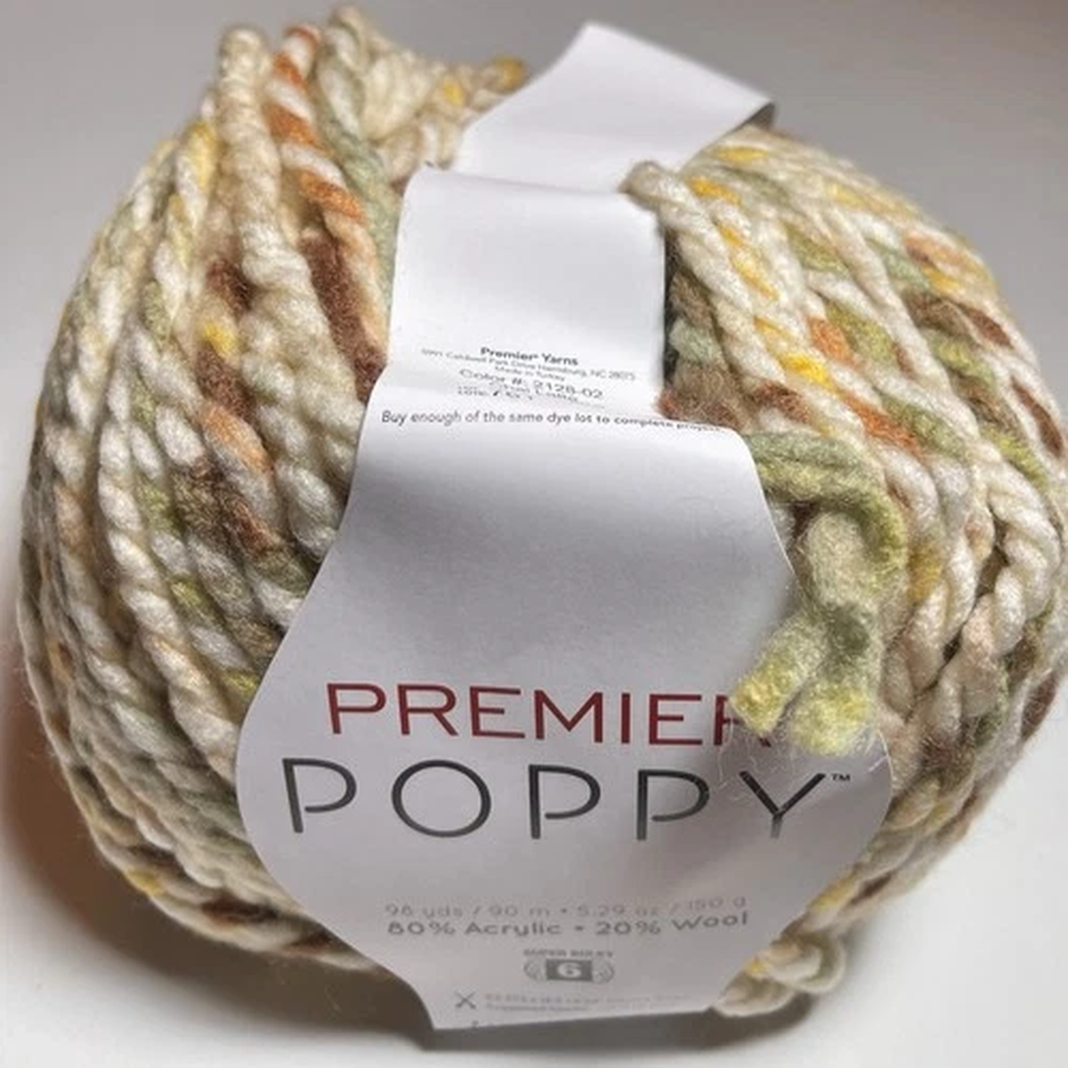 PREMIER YARNS POPPY YARN. 1PK. CHAI LATTE. I Combine Shipping.