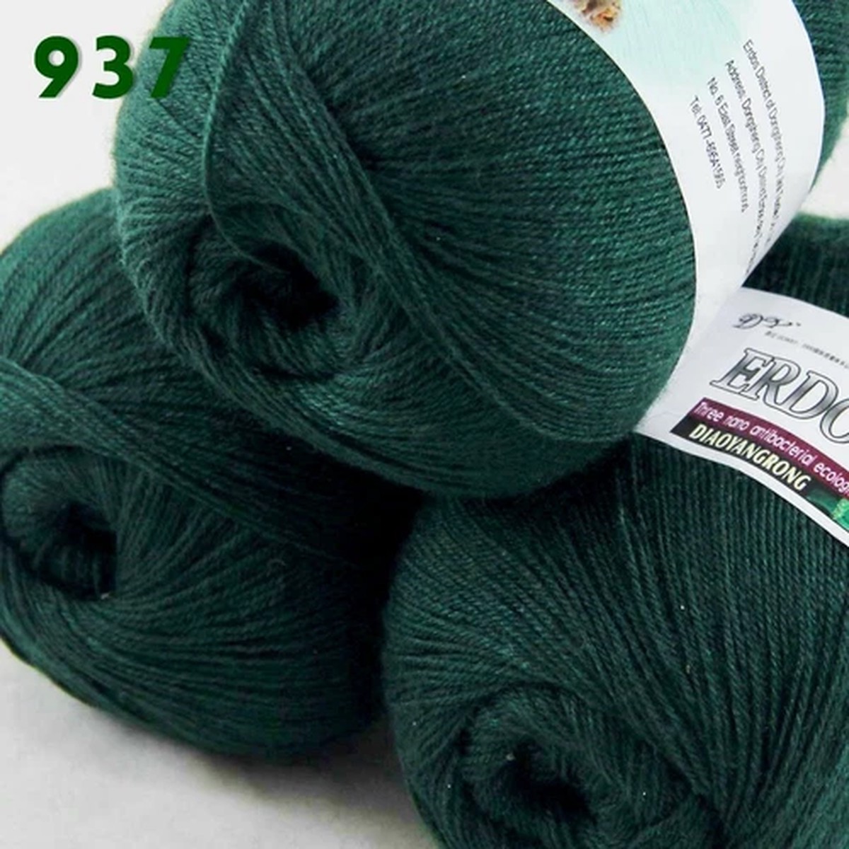 Sale 3 Ballsx50gr LACE Rugs Acrylic Wool Cashmere Hand Crochet Knitting Yarn 937
