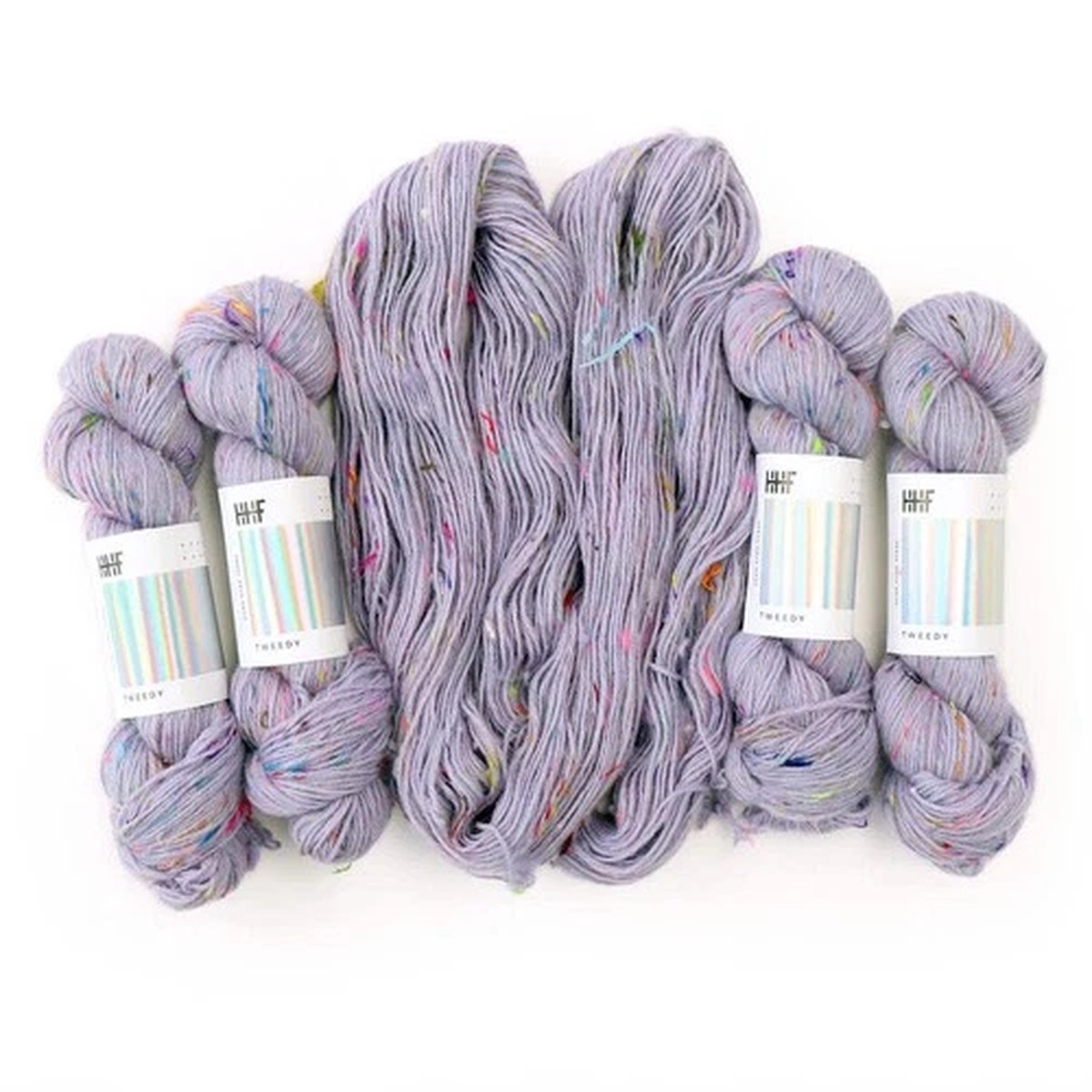 Hedgehog Fibres, Tweedy Yarn, Wool Blend, 100 g / 253 yards, 3 - Light/DK