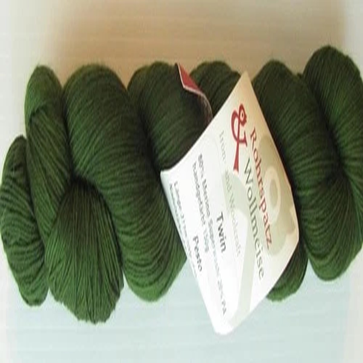 ROHRSPATZ & WOLLMEISE Luxury Yarn Sock Merino Superwash 510 yds Colorway Pesto
