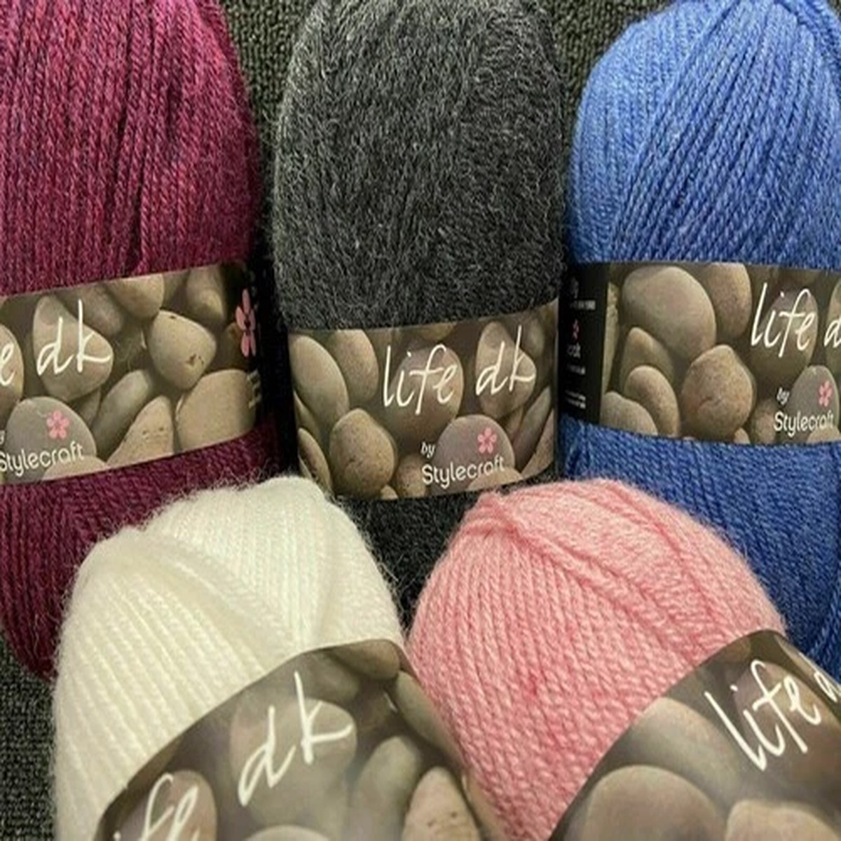 Stylecraft Life Double Knit DK by100g Ball 75% Acrylic 25% Wool Various Colours