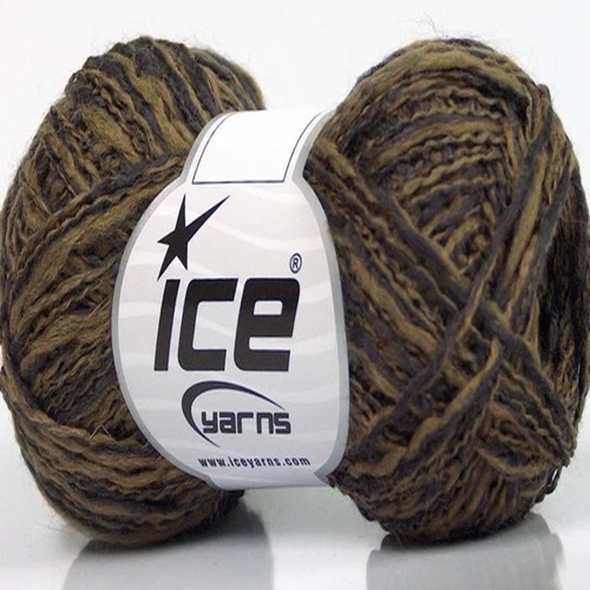 Doppio Lana Chocolate Taupe 56191 Ice Yarns Wool Blend Sport Wt Thin Thick 50gr