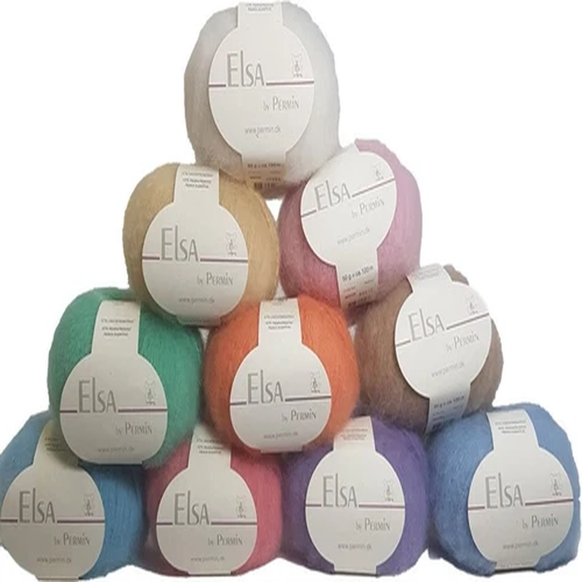Elsa 8807 by permin of copenhagen , knitting yarn, choose color