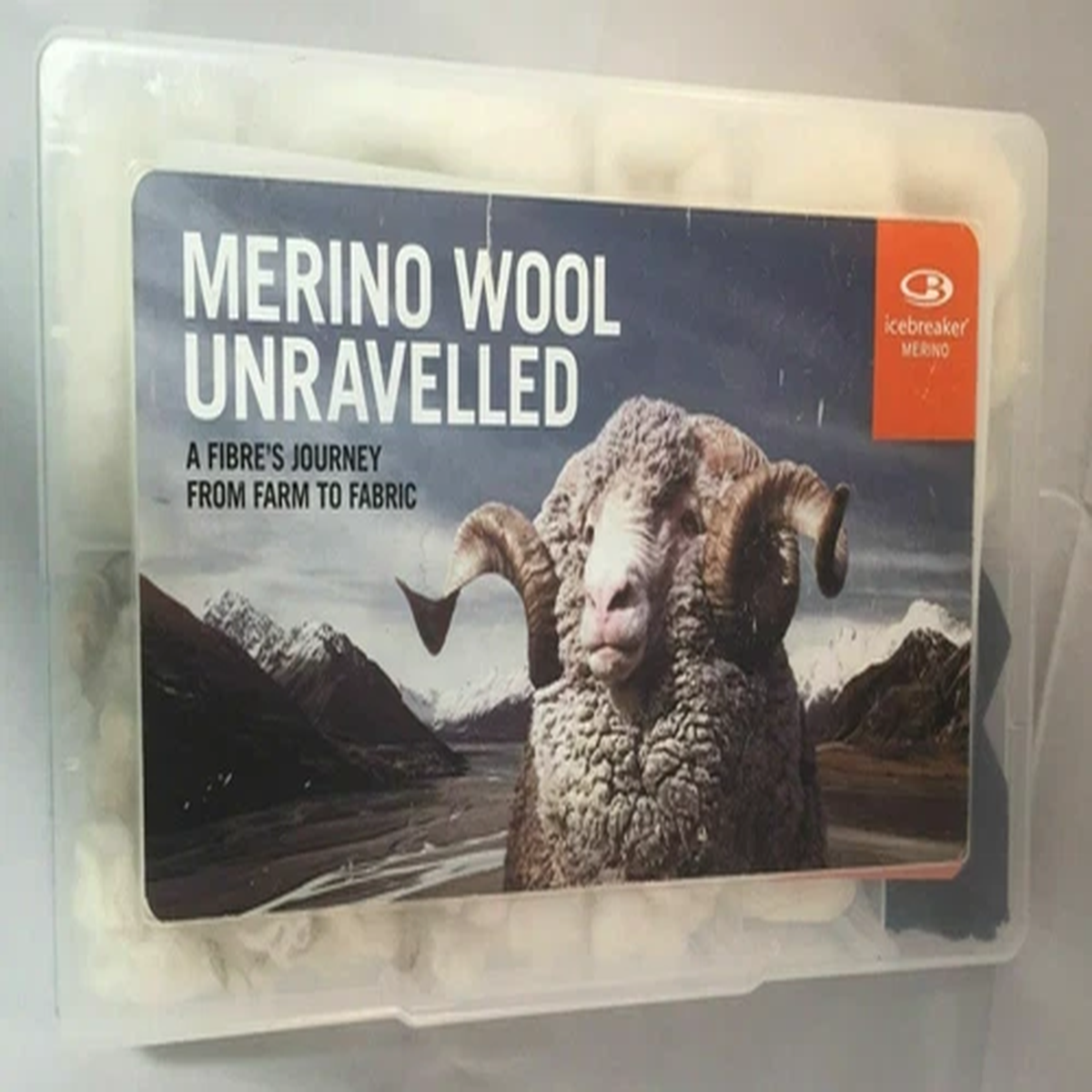 Icebreaker Merino, Merino Wool Unravelled BOX OF SAMPLES From New Zealand