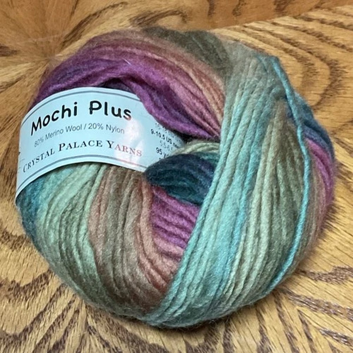 Mochi Plus Crystal Palace Yarns Merino Wool & Nylon 557-Autumn Rainbow 95 Yds