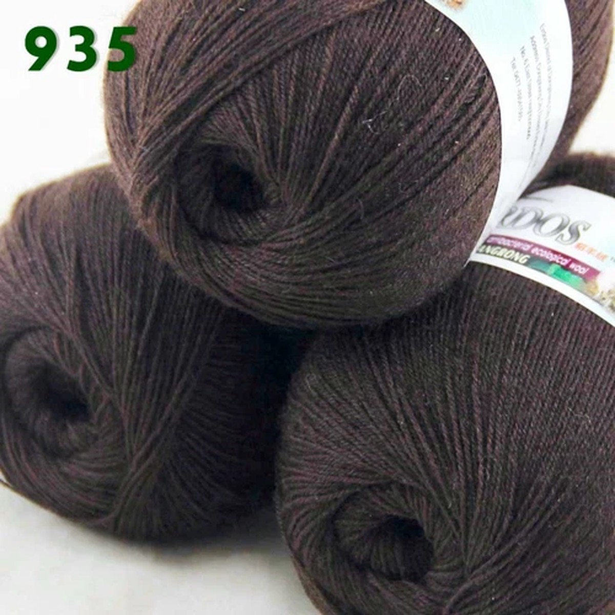 Sale 3 Ballsx50gr LACE Acrylic Wool Cashmere Rugs Hand Crocheted Yarn 35