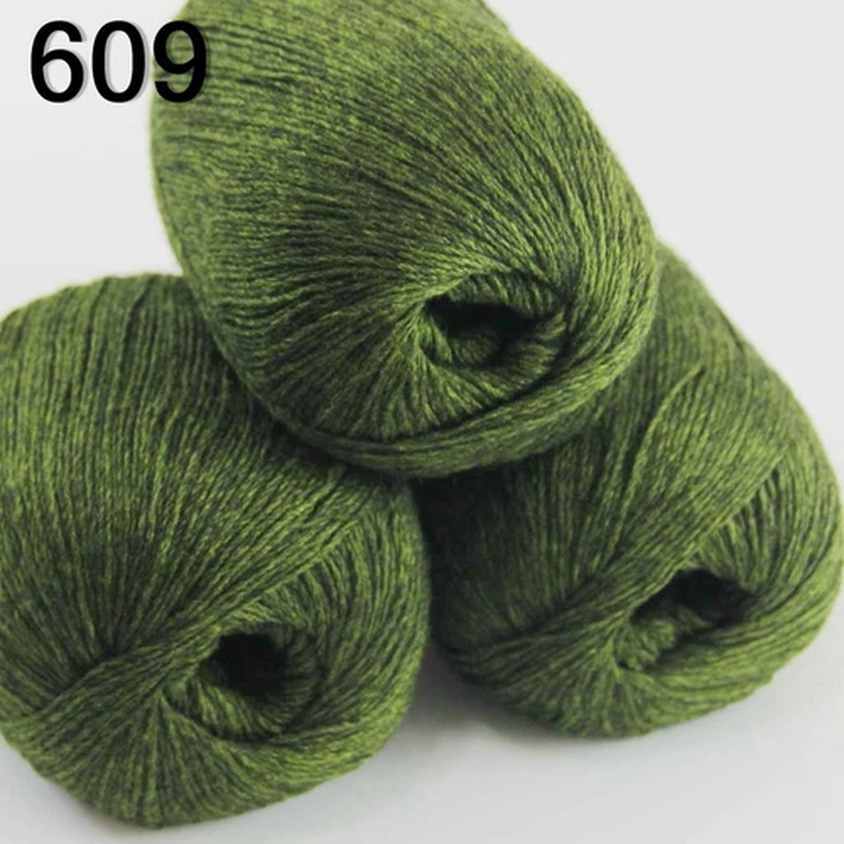 New Sale Soft 3 Skeins x50g Pure Cashmere Rug Shawls Hand DIY Knit Wool Yarn 09