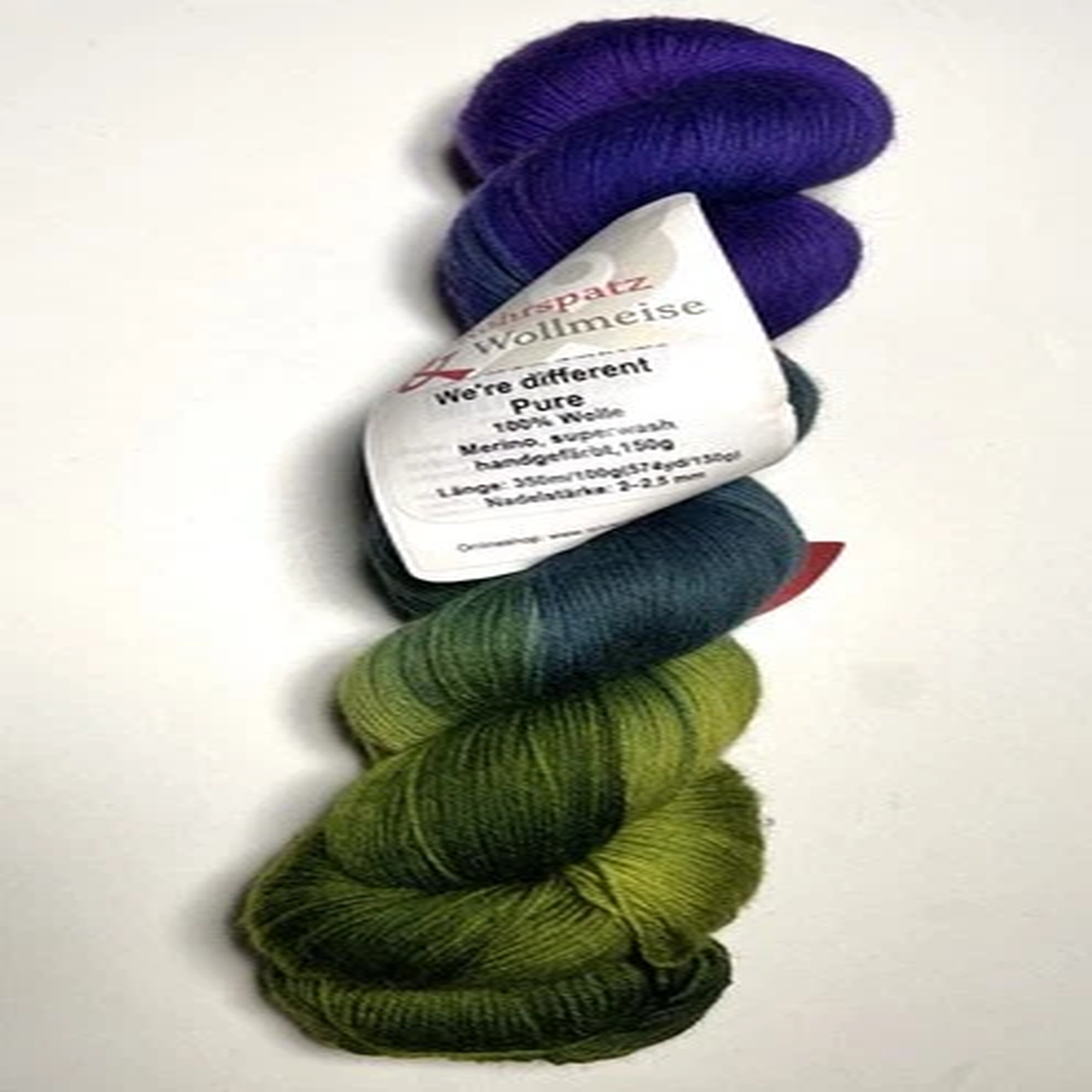 ROHRSPATZ & WOLLMEISE PURE YARN. WE ARE DIFFERENT .1Skein.