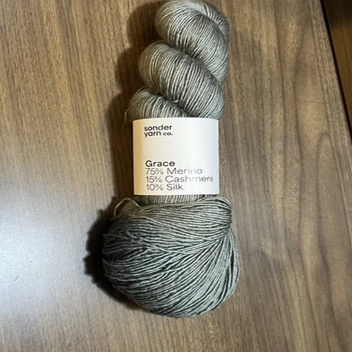 Sonder Yarn GRACE Yarn CATHEDRALE Merino Cashmere Silk 115gr 490yds