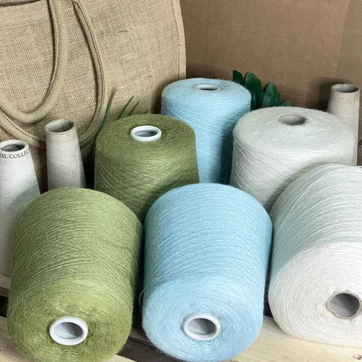 Alpaca Wool Cone Yarn Lace Weight for Knitting Crafts *USA TARIFF FREE*