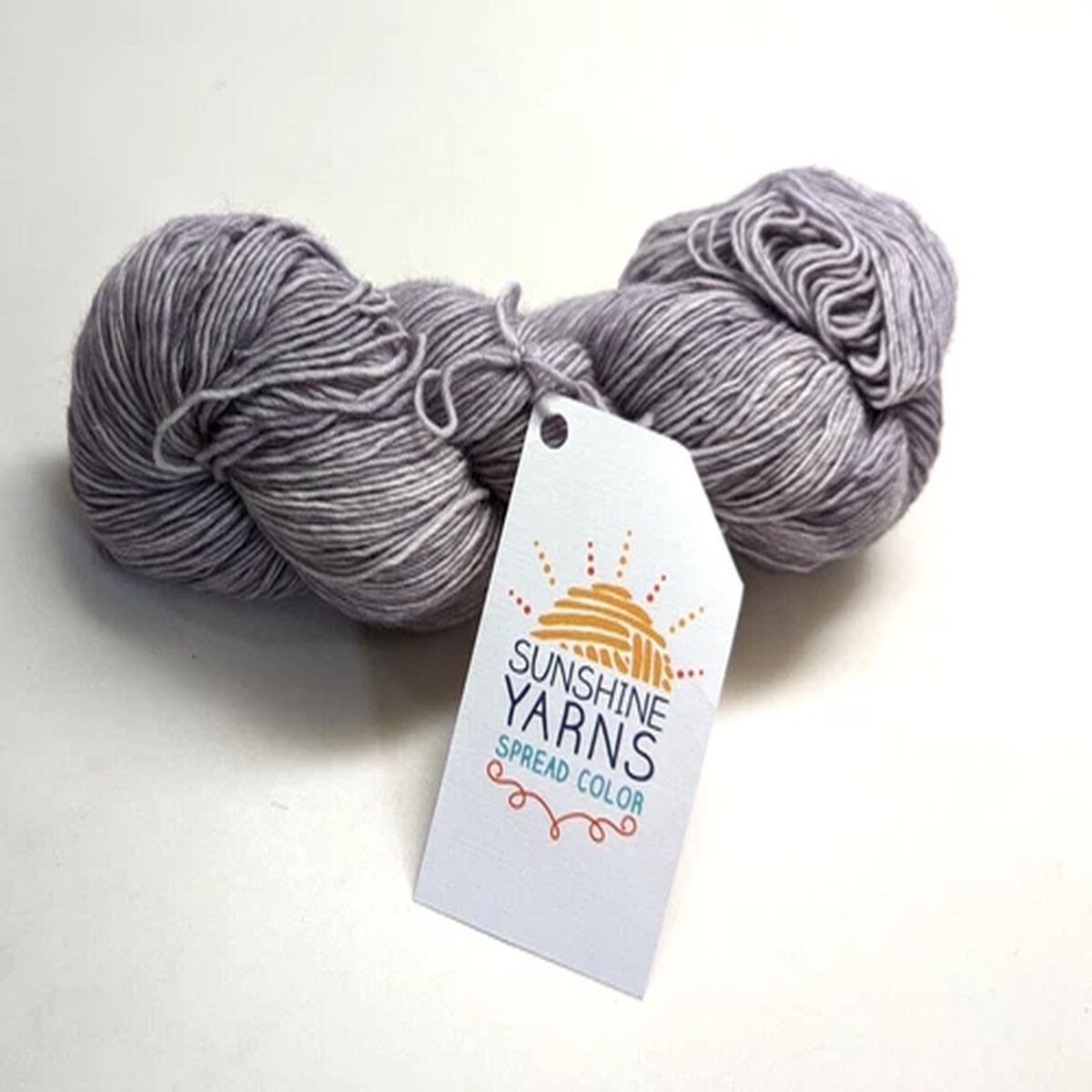Sunshine Yarns Single Ply Merino Fine Superwash 440 yds/ 100gm Fog Rolling In