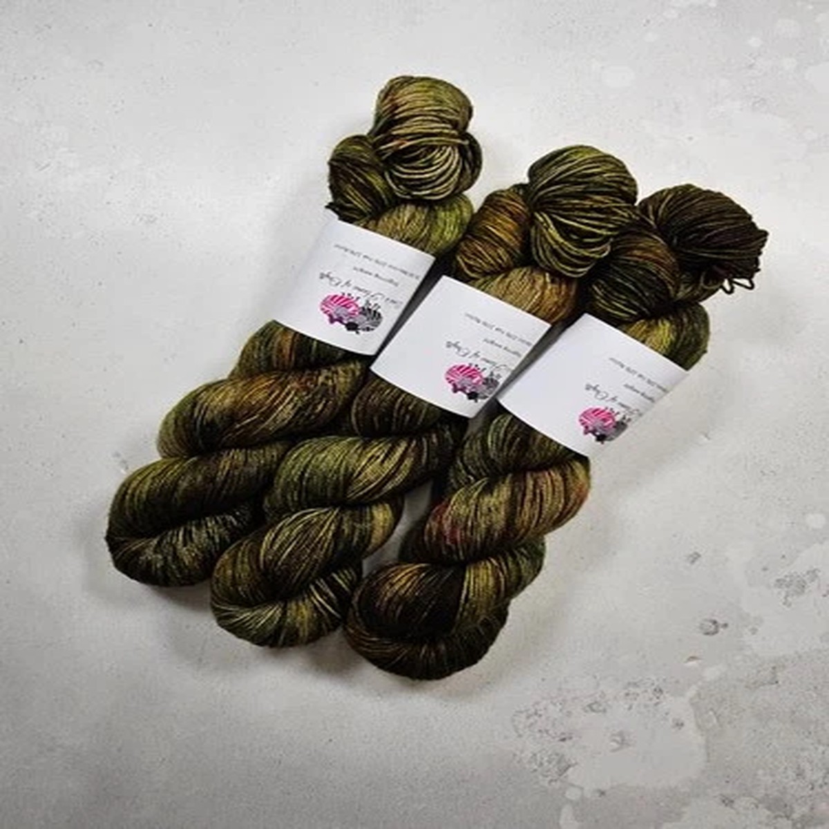 SW Merino Yak Nylon yarn, 4-ply, Fingering weight, 100g, GOLDEN BOUGH