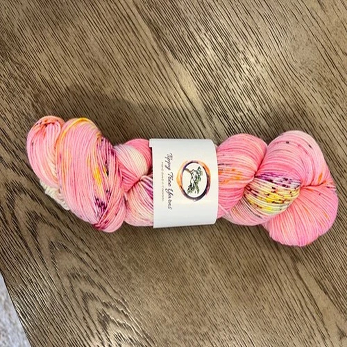 Tippy Tree Yarns - 1 skein - Sock Fingering weight