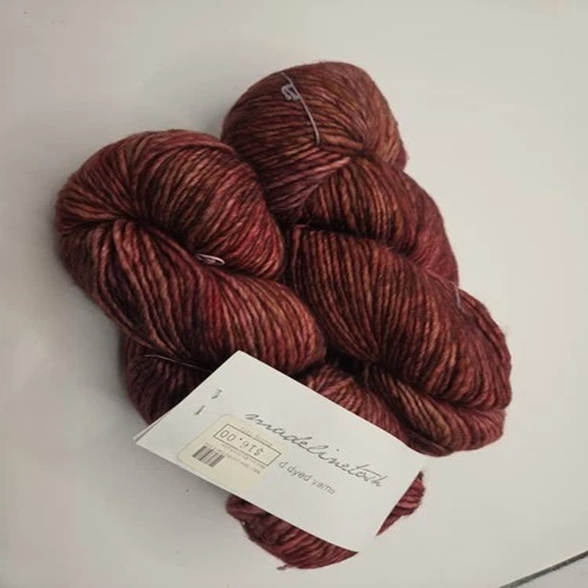2 Skeins Madelinetosh Tosh Merino (2 Colors) 100% Merino Wool Worsted Matching D