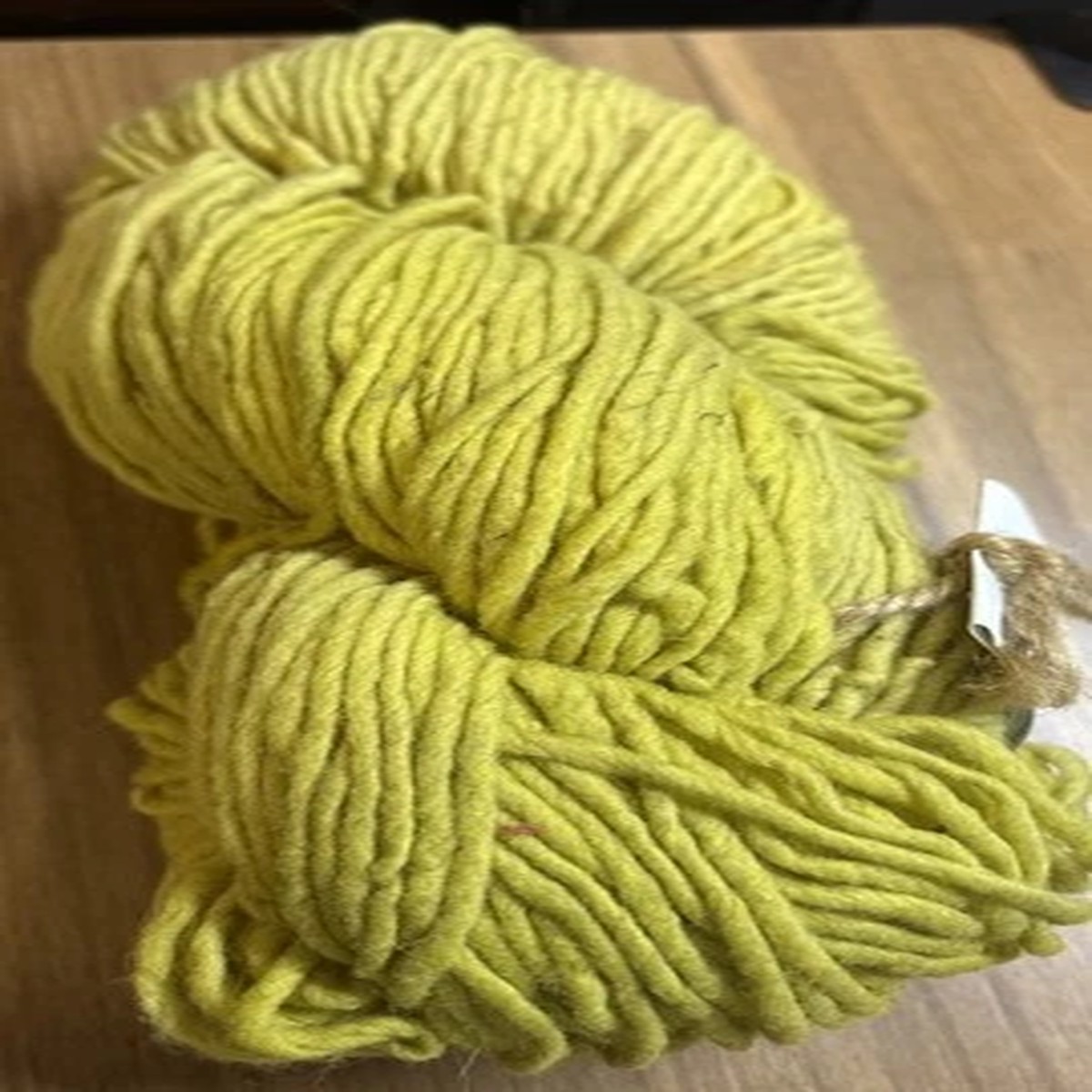 Farmhouse Yarns Andys Merino Worsted Wool 200 Yards, 4 Oz Gold NWT Green