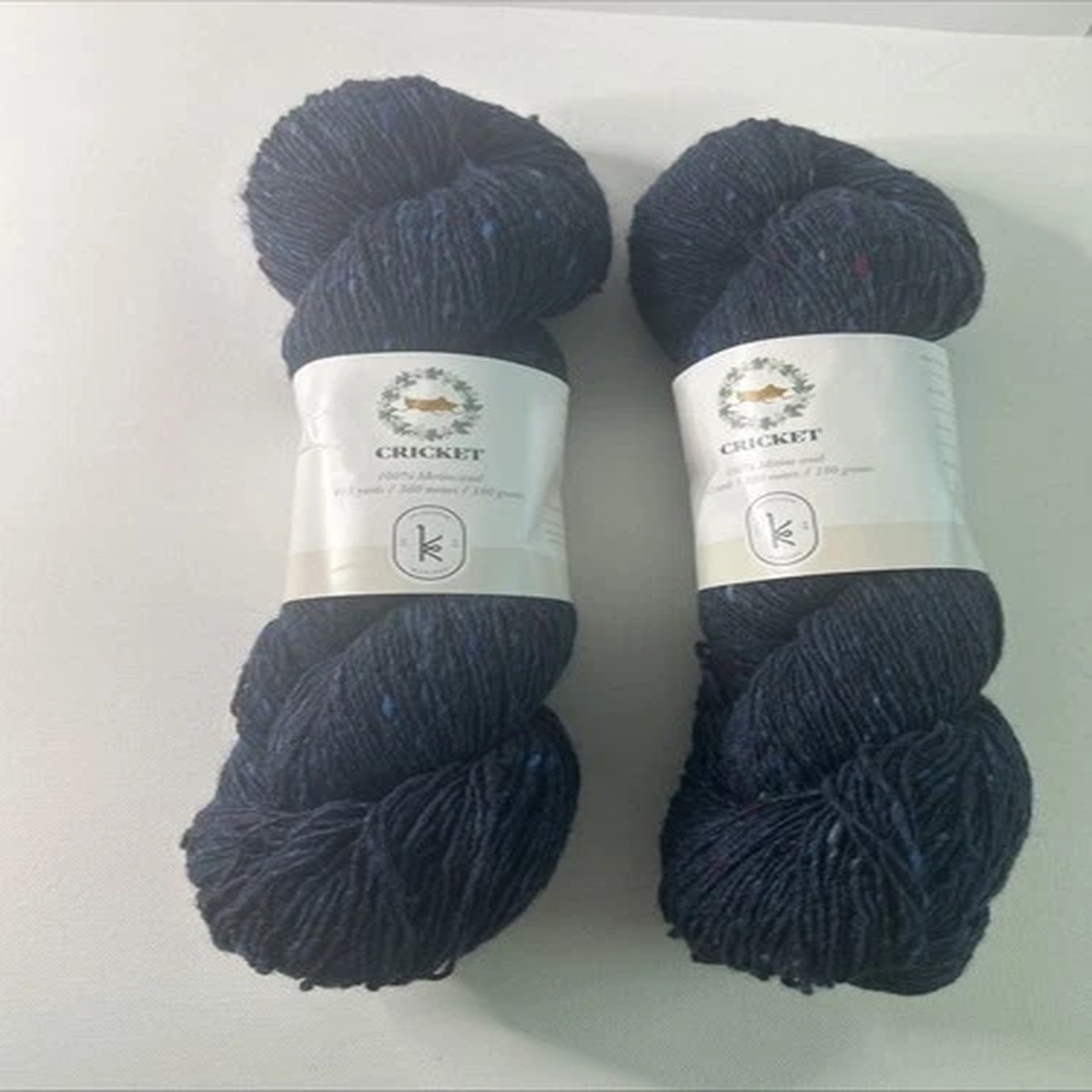 Kelbourne Woolens Cricket Yarn 100% Merino Wool Navy 412 Fine 2 (LC)