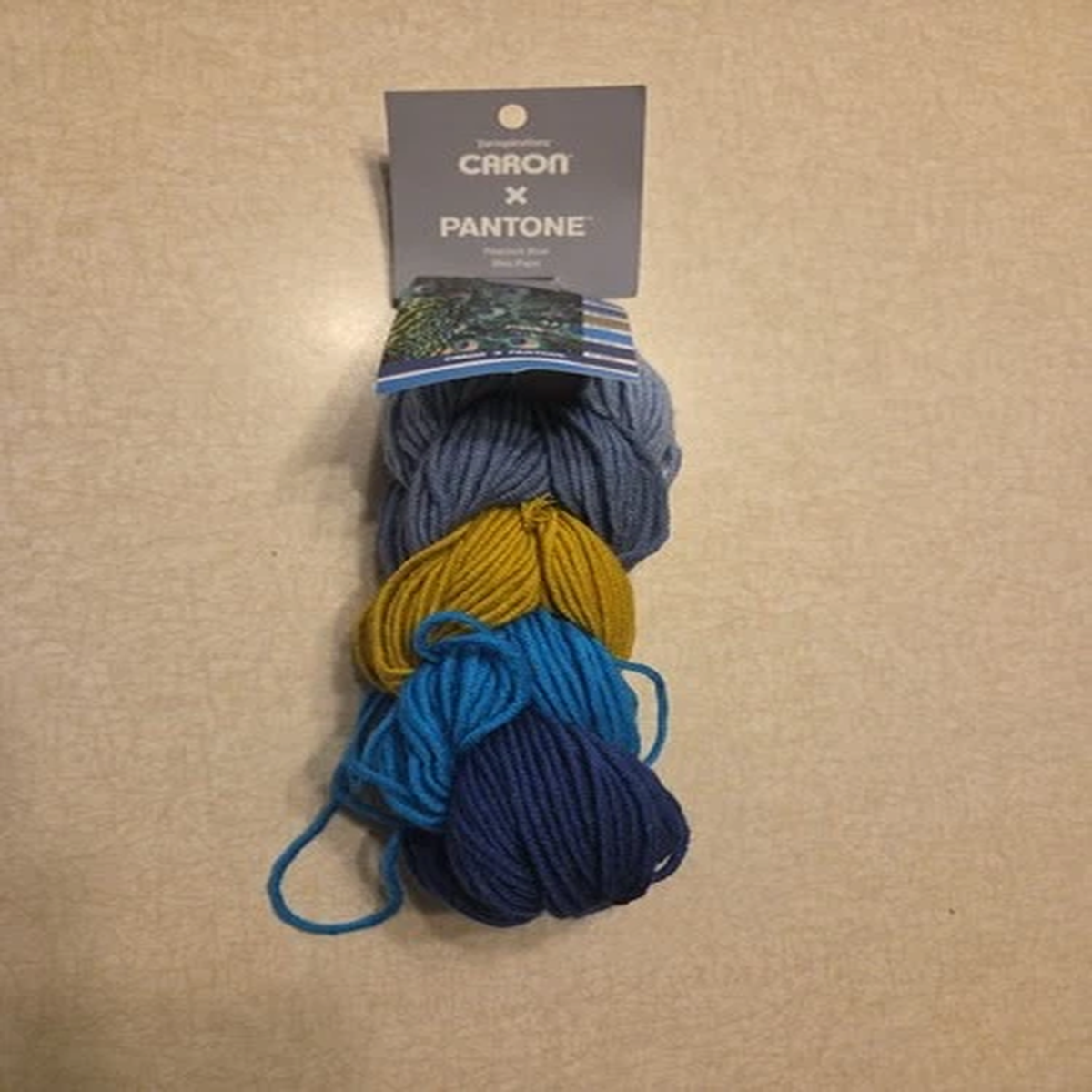 Yarnspirations Caron X Patone Peacock Blue Yarn