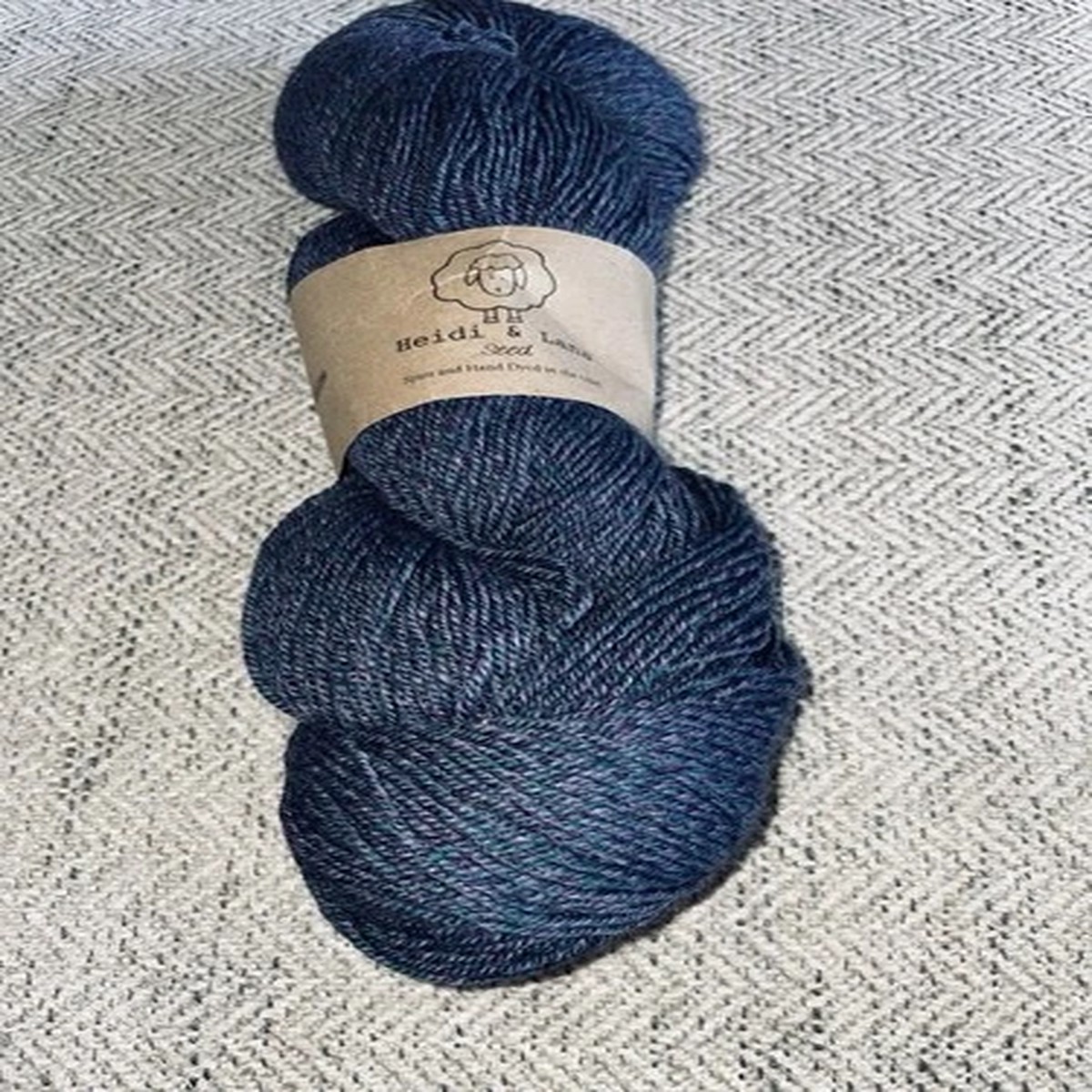 Heidi & Lana Seed Hand Spun & Dyed 100g Superwash Merino Yarn Berry Patch