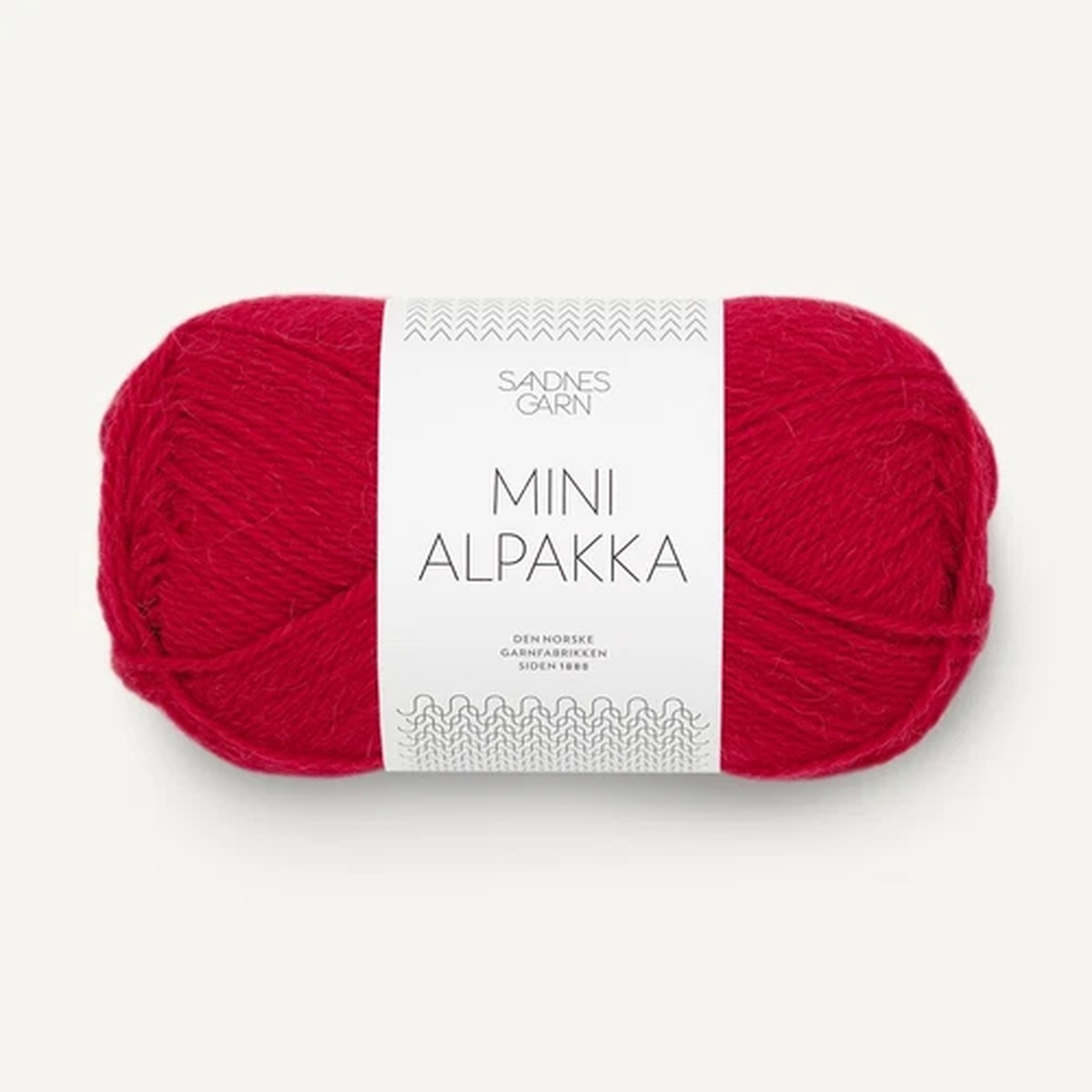 Mini Alpakka by Sandnes Garn - Red (4219) - 50 g / approx. 150 m Wool