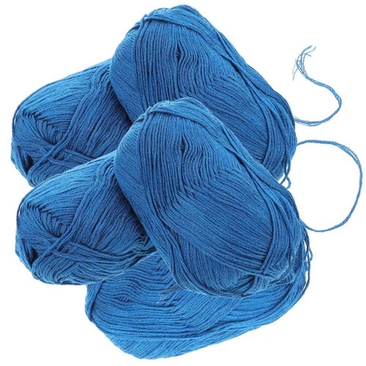 Portable Bamboo Fiber Cotton Yarn Assorted Color Durable Knitting Yarn