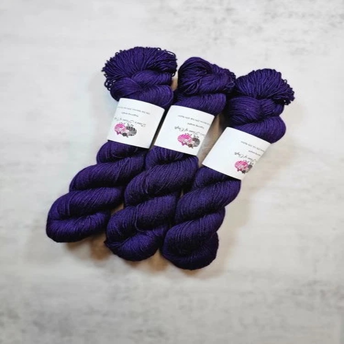 SW Merino Yak Nylon yarn, 4-ply, Fingering weight, 100g, ROYAL PURPLE