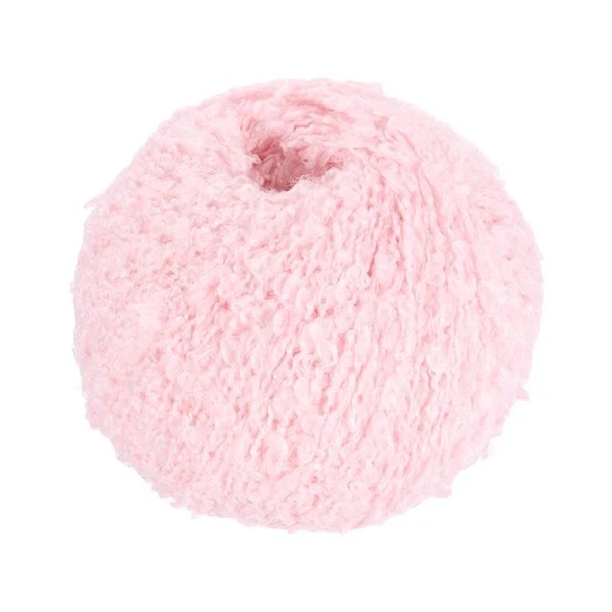 Wool Acrylic Fancy Loop Yarn, Wool Roving Yarn(50 Grams, Pink)