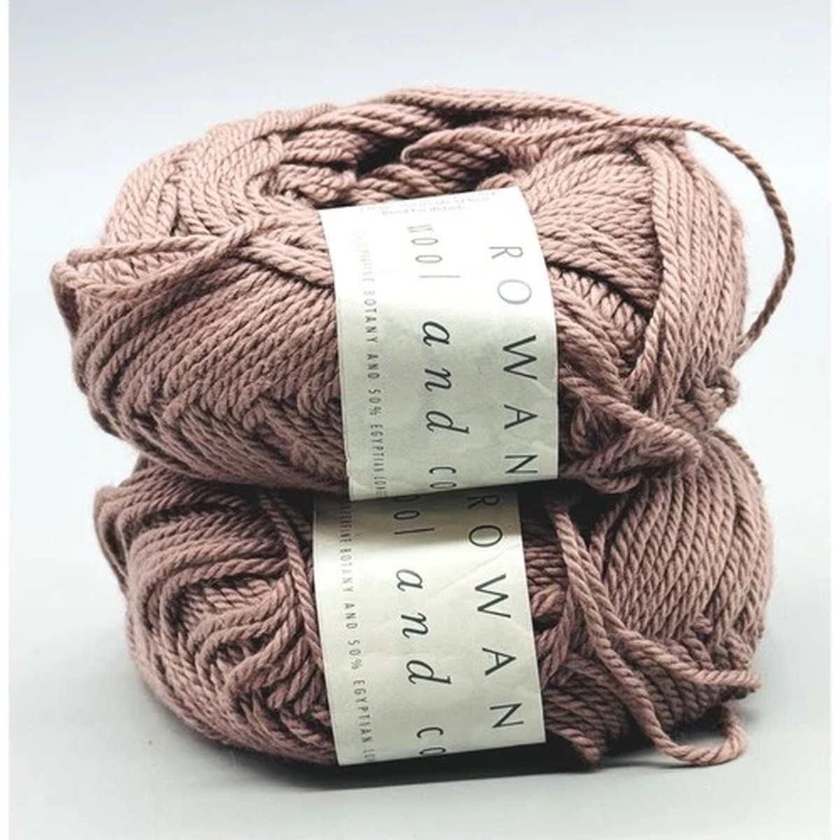 Rowan Wool and Cotton Yarn Kashmir 910 Lot 5 Two Skeins