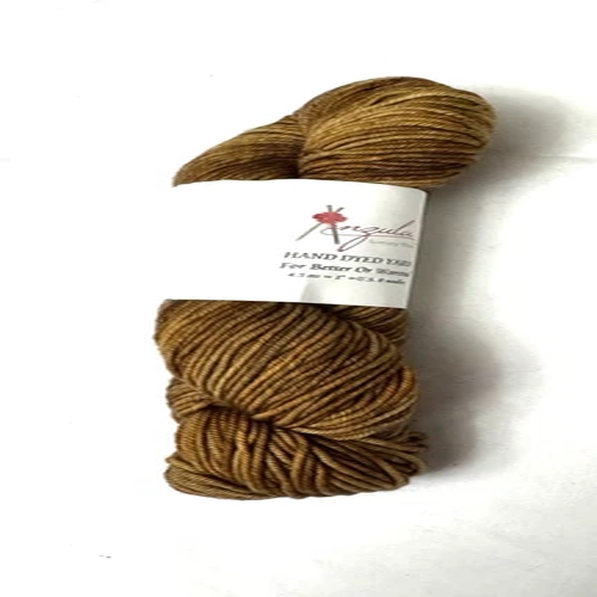 ANZULA "For Better or Worsted" - Color: RootBeer - Gorgeous color - MCN fiber