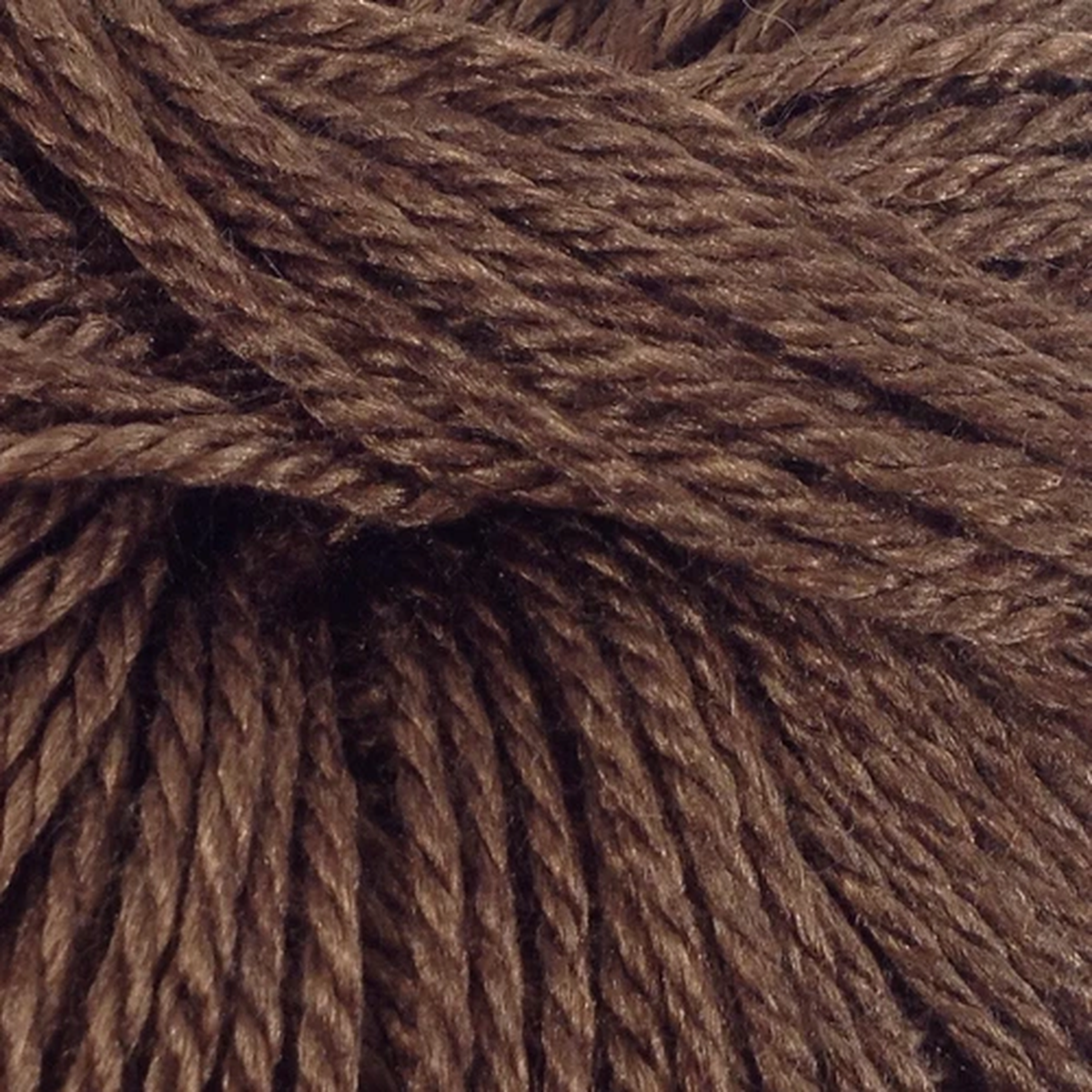Brown Chocolate Yarn made Germany Extrafine Silk &wool Wollgarnspinnerei 142yds