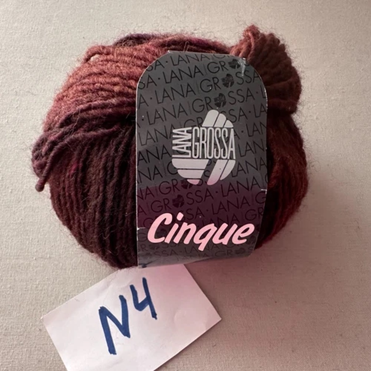 Lana Grossa Cinque Yarn, Italy