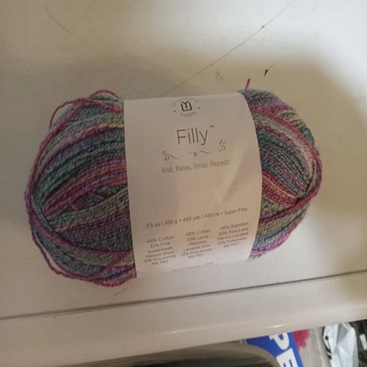 Universal YARN Filly 46% Cotton 33% Superwash Wool 12% Polyamide 9%PBT