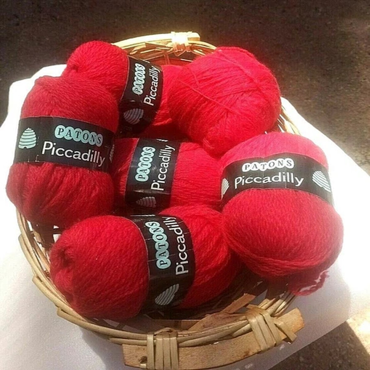 Vintage Skeins Hand Knitting Wool Yarn 5 Patons 50gr. + Ball 100gr.
