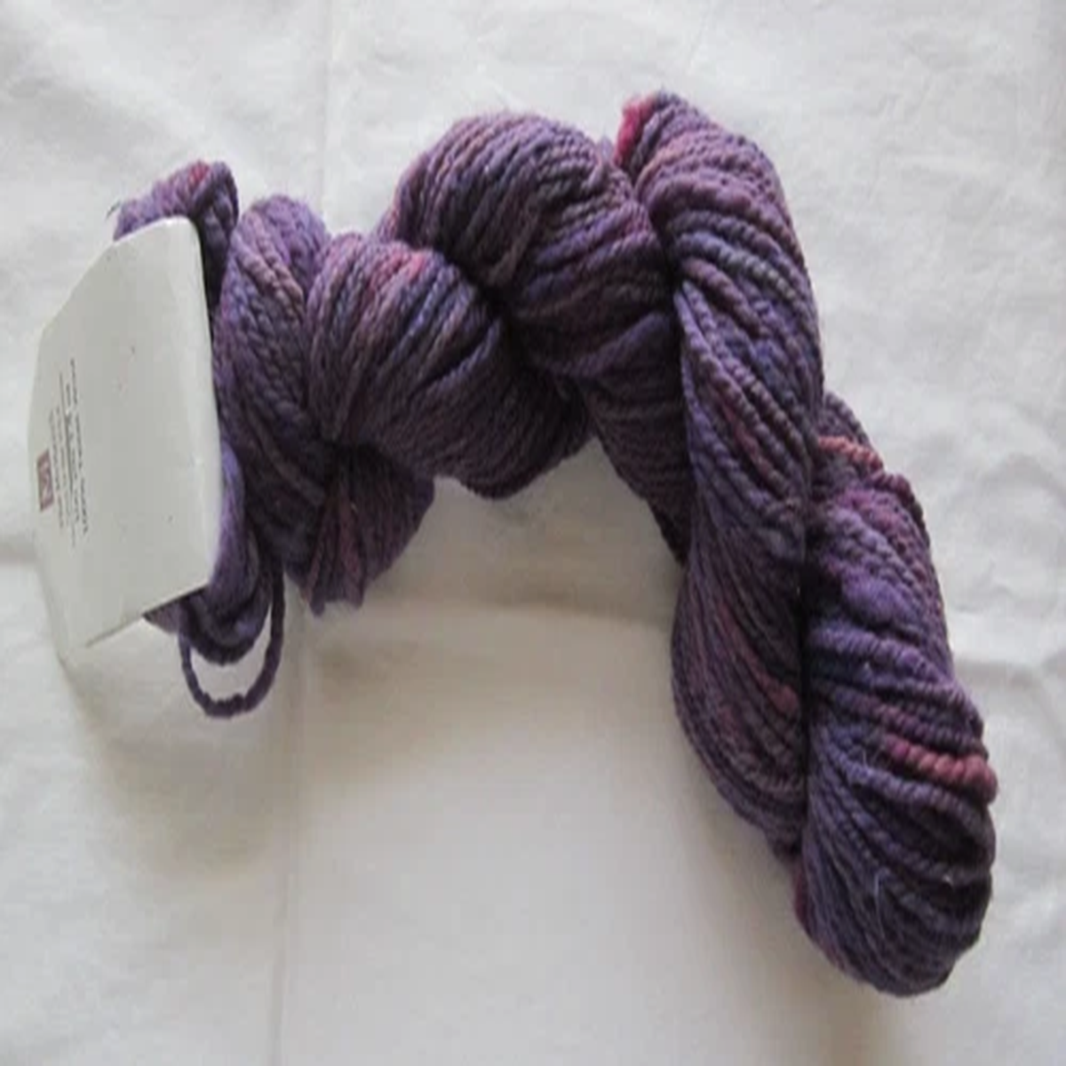 The McRanch 100% Texas Wool Yarn ~ Variegated Purples / Pink ~ 1.5 oz