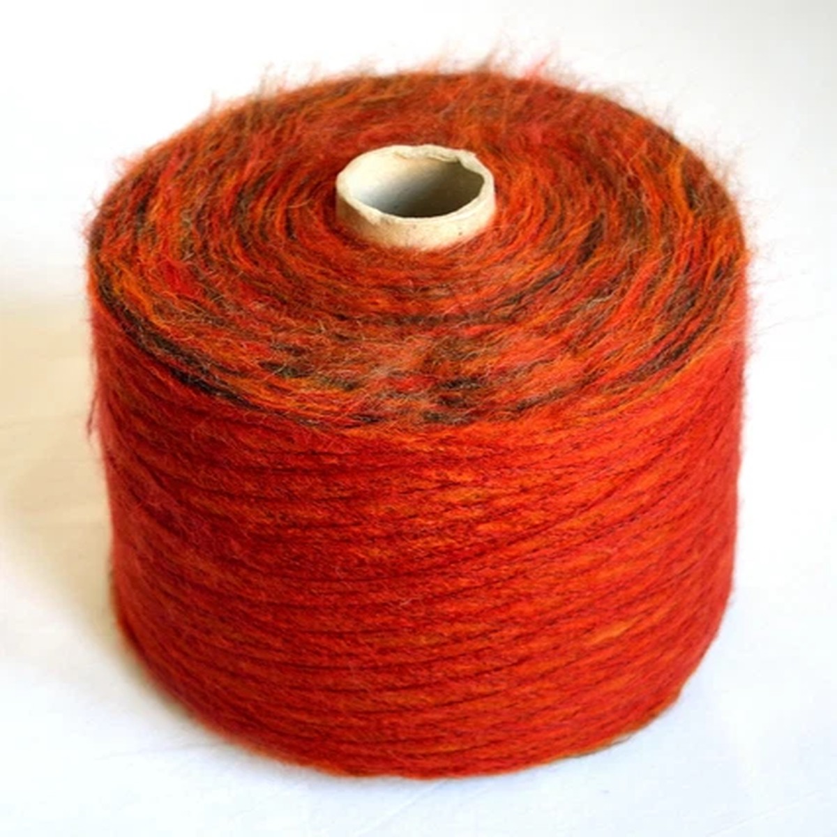 Italian Multicolor Wool Knitting Yarns, 1.68 lb / 760 grams cone