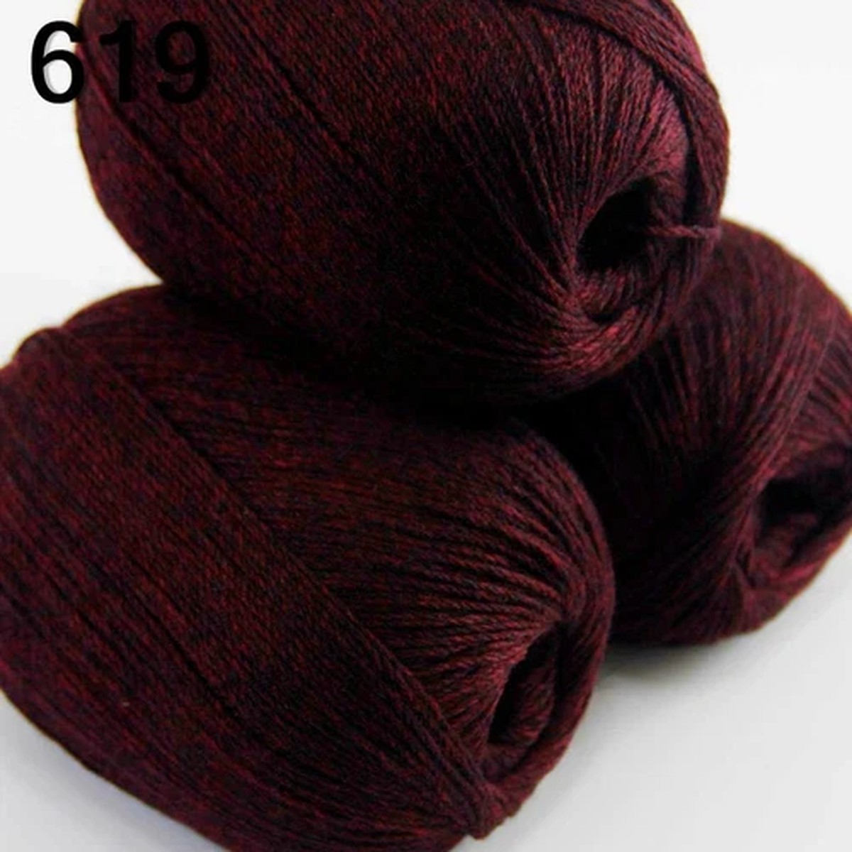 New Sale Soft 3 Skeins x50g Pure Cashmere Blankets Hand DIY Knit Wool Yarn 19